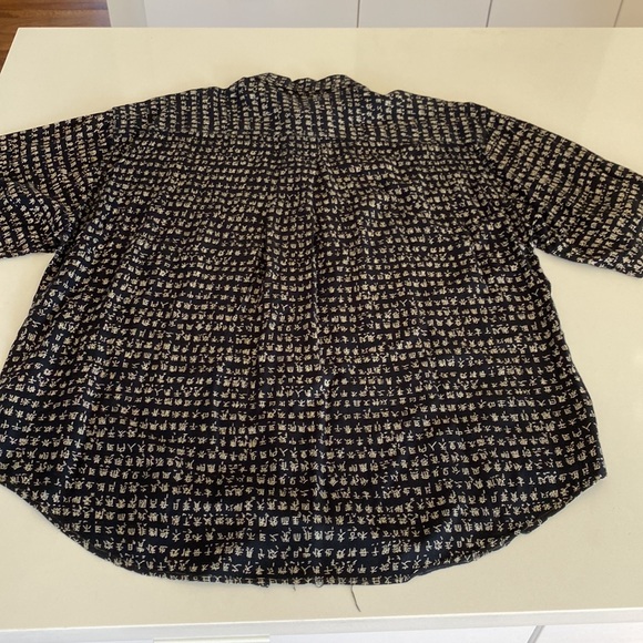 Goouch vintage men’s button down rayon shirt medium - Picture 2 of 5